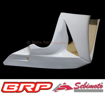 Honda CBR 600RR 2007-2008 PC40 Sebimoto Rennverkleidung 2 teilig + Höcker offene Sitzfläche für Originalsitz Fairing 2 parts + tailsection open seatplate for original seat