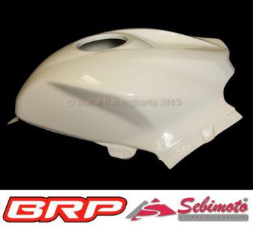 Honda CBR 600RR 2009 - 2012 PC40 ABS Sebimoto Rennverkleidung 2 teilig +  Höcker geschlossene Sitzfläche für Moosgummiauflage + Tankabdeckung in GFK