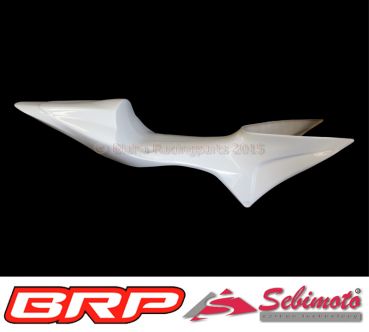 Honda CBR 600RR 2007-2008 PC40 Sebimoto Rennverkleidung 2 teilig Höcker geschlossene Sitzfläche für Moosgummiauflage