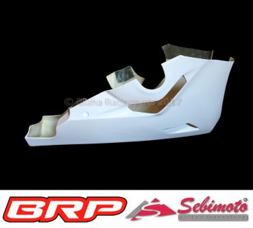 Honda CBR 1000RR 2017 bis 2019 SC77 Sebimoto Rennverkleidung 2 teilig Höcker mit geschlossene Sitzfläche Racing Fairing 2 parts tailsection clossed