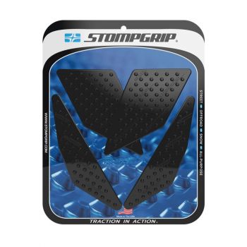 Yamaha YZF 600 R6 2008-2016 Stompgrip Pads schwarz