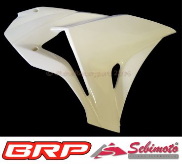 Yamaha YZF 300 R3 2015-2018 Sebimoto GFK Rennverkleidung 4 teilig mit Höcker geschlossene Sitzfläche für Moosgummiauflage  Fairing 4 parts with tail closed seatplate for foam rubber