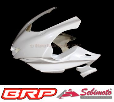 Yamaha YZF 600 R6 ab 2017 RJ27 Sebimoto Rennverkleidung 4 teilig plus Höcker geschlossene Sitzfläche für Moosgummiauflage racing fairing 4 parts inclusive tailsection closed seatplate for foam rubber