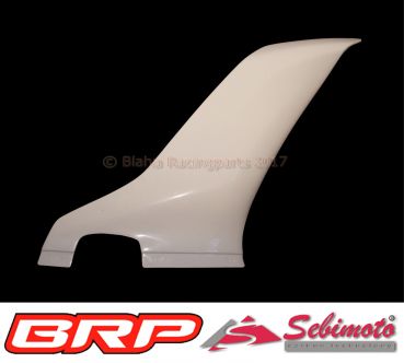 Yamaha YZF 600 R6 ab 2017 RJ27 Sebimoto Rennverkleidung 4 teilig plus Höcker geschlossene Sitzfläche für Moosgummiauflage racing fairing 4 parts inclusive tailsection closed seatplate for foam rubber