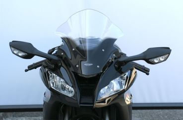 Kawasaki ZX 10R 2011-2015 MRA Verkleidungsscheibe klar oder rauchgrau Racing windshield