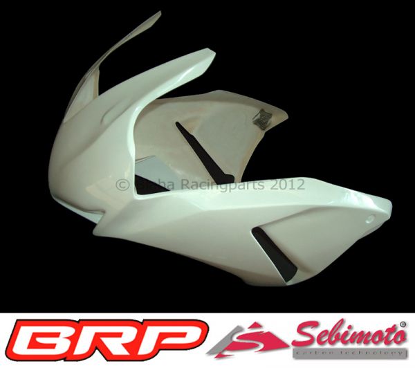 Honda CBR 1000RR 2012-2016 Sebimoto Rennverkleidung 2 teilig., Unterteil Serie für original Auspuffanlage Fairing 2 parts, lower part serie for original exhaust