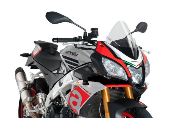 Puig Z- Racingscheibe für APRILIA TUONO 125 2017-2024, APRILIA TUONO V4 1100 FACTORY/TUONO V4 1100 RR 2015-2020, mit ABE