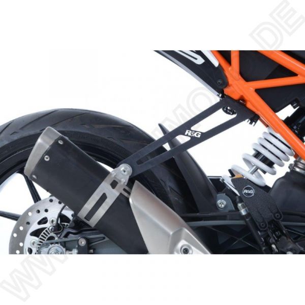 R&G Racing Auspuffhalter Set KTM Duke 125 2017-2023