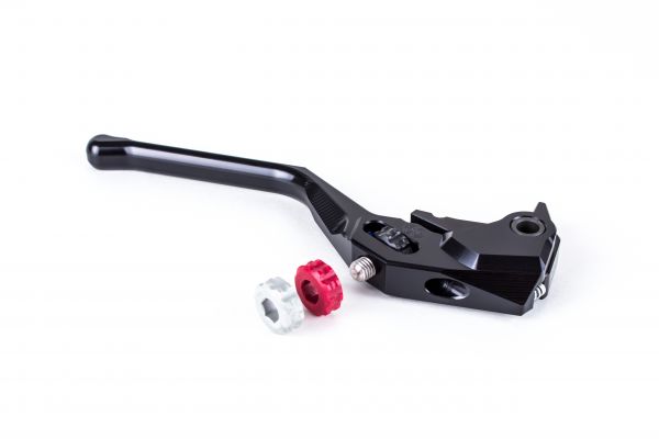 GILLES TOOLING Bremshebel FACTOR-X-LEVER schwarz für Yamaha YZF R6, Typ: RJ27 2017- , XS900 2022- und MT09 2021-