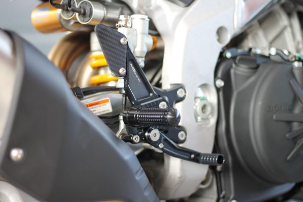 MG BIKETEC Sportfussrastenanlage / Rastenanlage / Fußrastenanlage mit ABE, gültig in D - A - CH" für BMW S1000R ab 2014-2016