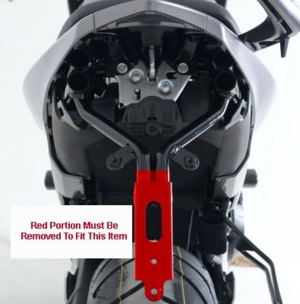 R&G Racing Alu Kennzeichenhalter Honda CBR 500 R und CB 500 F 2013 bis 2015 licence plate holder