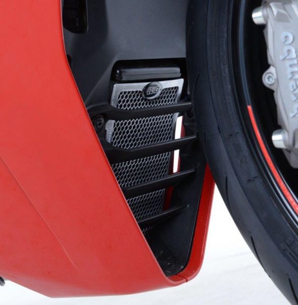 Ducati Supersport ab 2017 R&G Kühlergitter Ölkühler schwarz oder silber radiator grille oil cooler black or silver