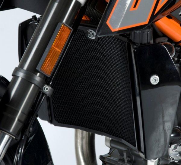 KTM Duke 690 690R ab 2012 R&G Kühlergitter Wasserkühler schwarz oder orange water radiator grilles black or orange