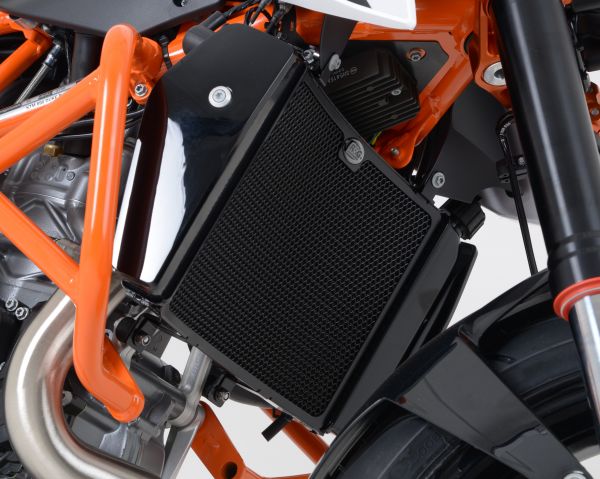 KTM Duke 690 690R ab 2012 R&G Kühlergitter Wasserkühler schwarz oder orange water radiator grilles black or orange