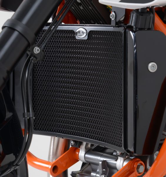 KTM Duke 690 690R ab 2012 R&G Kühlergitter Wasserkühler schwarz oder orange water radiator grilles black or orange