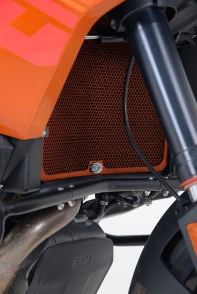 KTM 1050 1090 1190 und 1290 Adventure alle Modelle R&G Kühlergitter Wasserkühler schwarz oder orange water radiator grilles black or orange