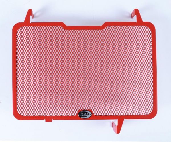 Ducati Multistrada 1200 1260 ab 2015 und Enduro ab 2016 R&G Kühlergitter Schutz Rot Radiator grille protection Red