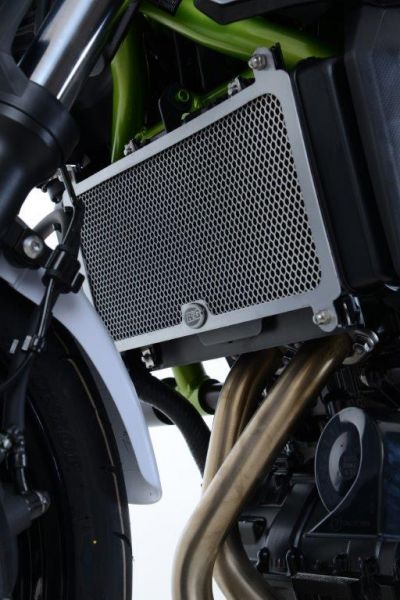 Kawasaki Z 650 und Ninja 650 ab 2017 R&G Kühlergitter Wasserkühler schwarz oder silber water radiator grilles black or silver