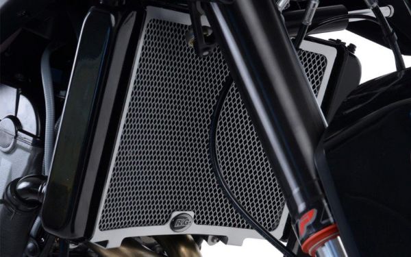 KTM Duke 790 ab 2018 R&G Kühlergitter Wasserkühler schwarz oder silber water radiator grilles black or silver