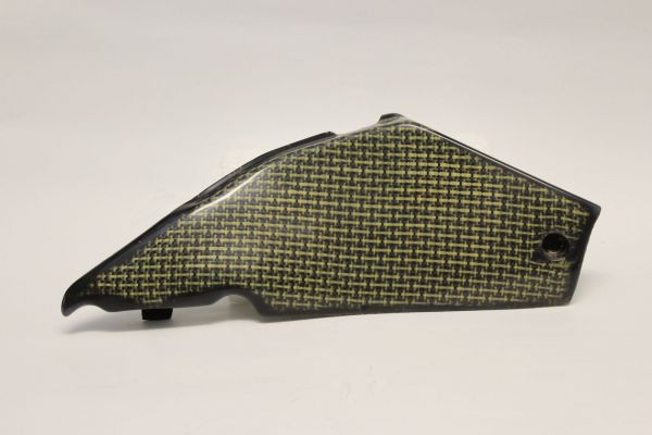 Aprilia RSV 1000 Mille 2001-2003 Sebimoto Höcker Rahmenschutz rechts Kohle-Kevlar frame protection for tail right side