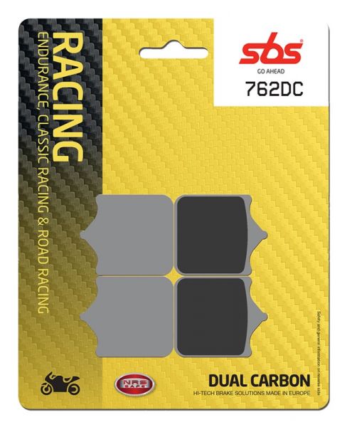 Racing Bremsbelag SBS 762 DC Dual Carbon