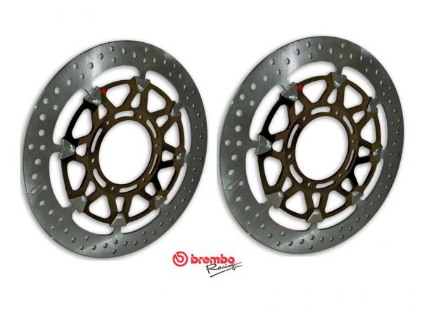 Brembo High-Performance Bremsscheiben Kit 208973712 für Honda CBR 600 RR '03-'11, CBR 1000 RR '04-'05 (Upgrade), CBR 1000 RR '06-'07, VTR 1000 SP1, SP2