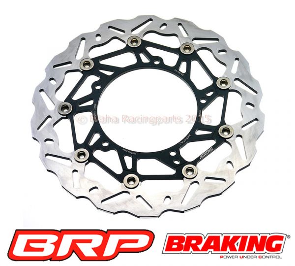 KTM Duke 690 2012-2013 2012 bis 2013 Braking schwimmende WK Wave Bremsscheibe vorne brake disc front WK001L