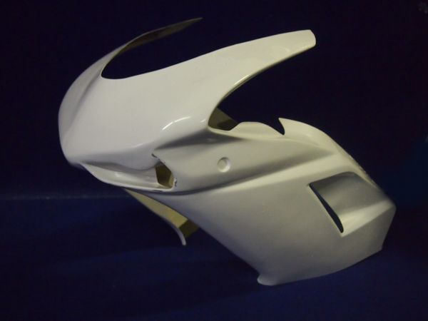 Ducati 848-1098-1198 Sebimoto Oberteil ohne Scheinwerferausschnitt mit großen Lufteinlässen Upper part with great air inlets