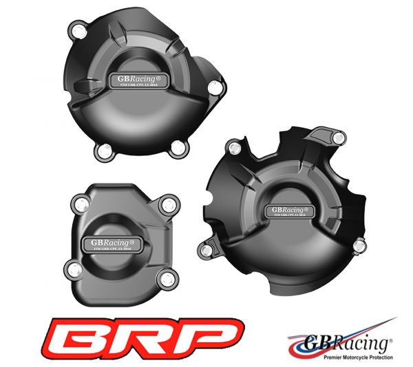 GBRacing Motordeckelschützer Satz Kawasaki Z800 und Z800E 2013 bis 2016 GB Racing Protektor Enginecover protection set