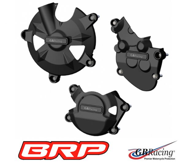 GBRacing Motordeckelschützer Satz Kawasaki ZX 10R 2008-2010 GB Racing Protektor Enginecover protection set