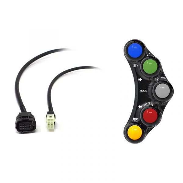 Jetprime Yamaha YZF R1 und YZF R1M 2015 bis 2019 Lenkerschalter racing links plug & play