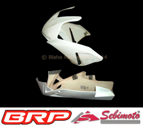 Honda CBR 1000RR 2012-2016 Sebimoto Rennverkleidung 2 teilig., Unterteil Racing Fairing 2 parts, lower part racing