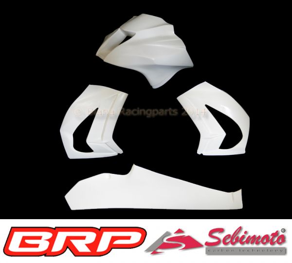 Kawasaki ZX 10R 2011-2015 Sebimoto Rennverkleidung 4 tlg. fairing 4 parts