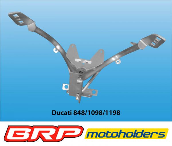 Ducati 848 1098 1198 Motoholders Alu Verkleidungshalter Serie für Serieninstrumente fairing holder