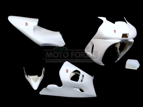 Yamaha YZF R-6 1999-2002 RJ03 MOTOFORZA Komplettsatz 3-teilig Racing