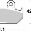 AP Racing AP-Racing Bremsbelag LMP193ST passend für Honda CB 450, CBR 600, VFR 400, XRV 750